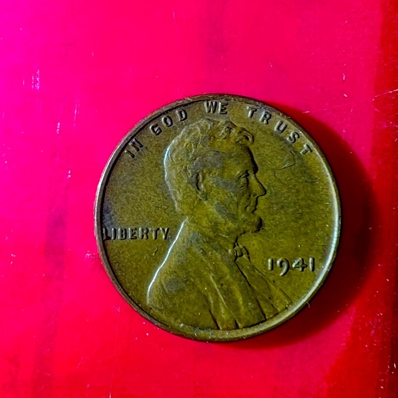 1941 Wheat Penny- No Mint Mark - Picture 2 of 2